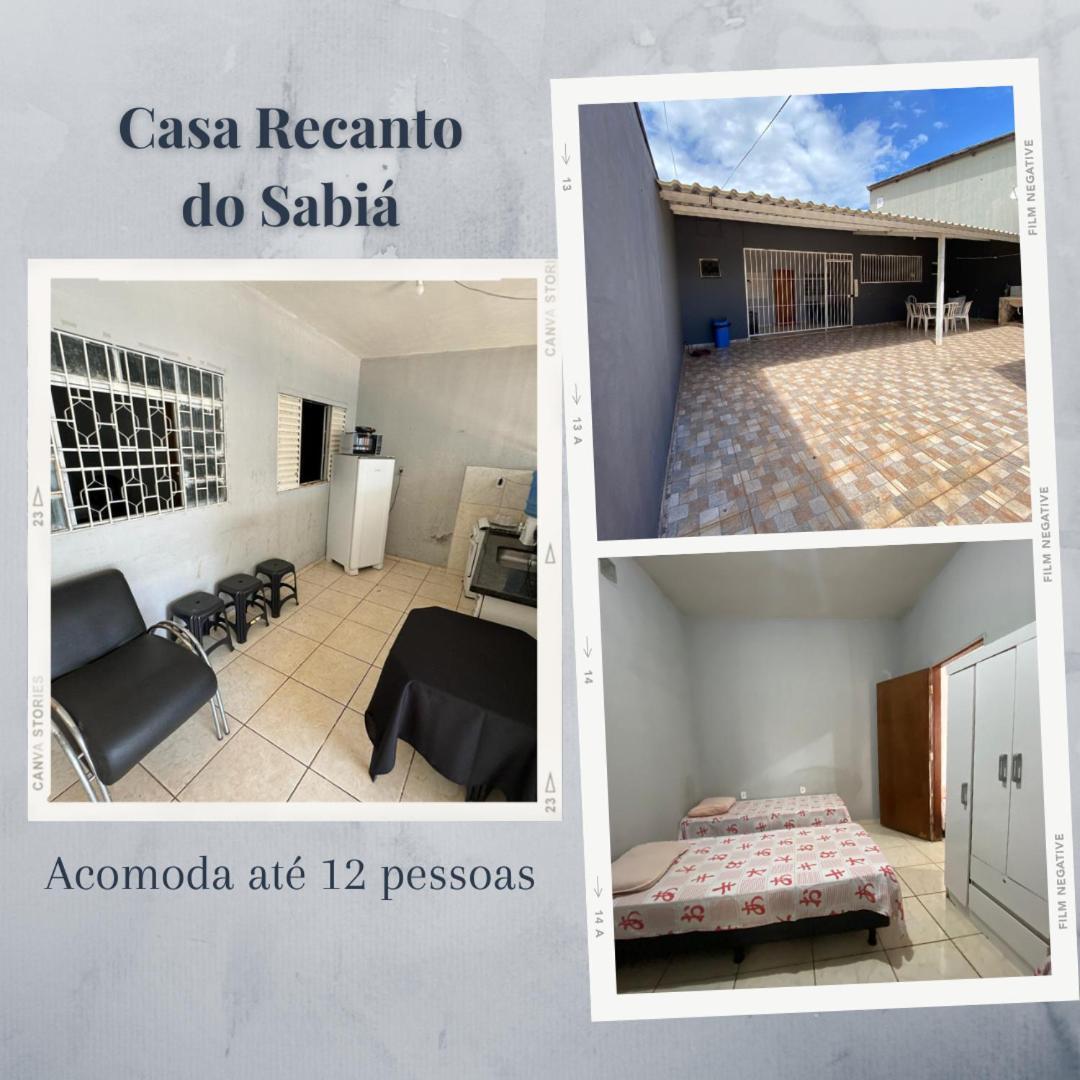 Uberlândia Casas De Temporadas - Hotel Recanto Do Sossego מראה חיצוני תמונה