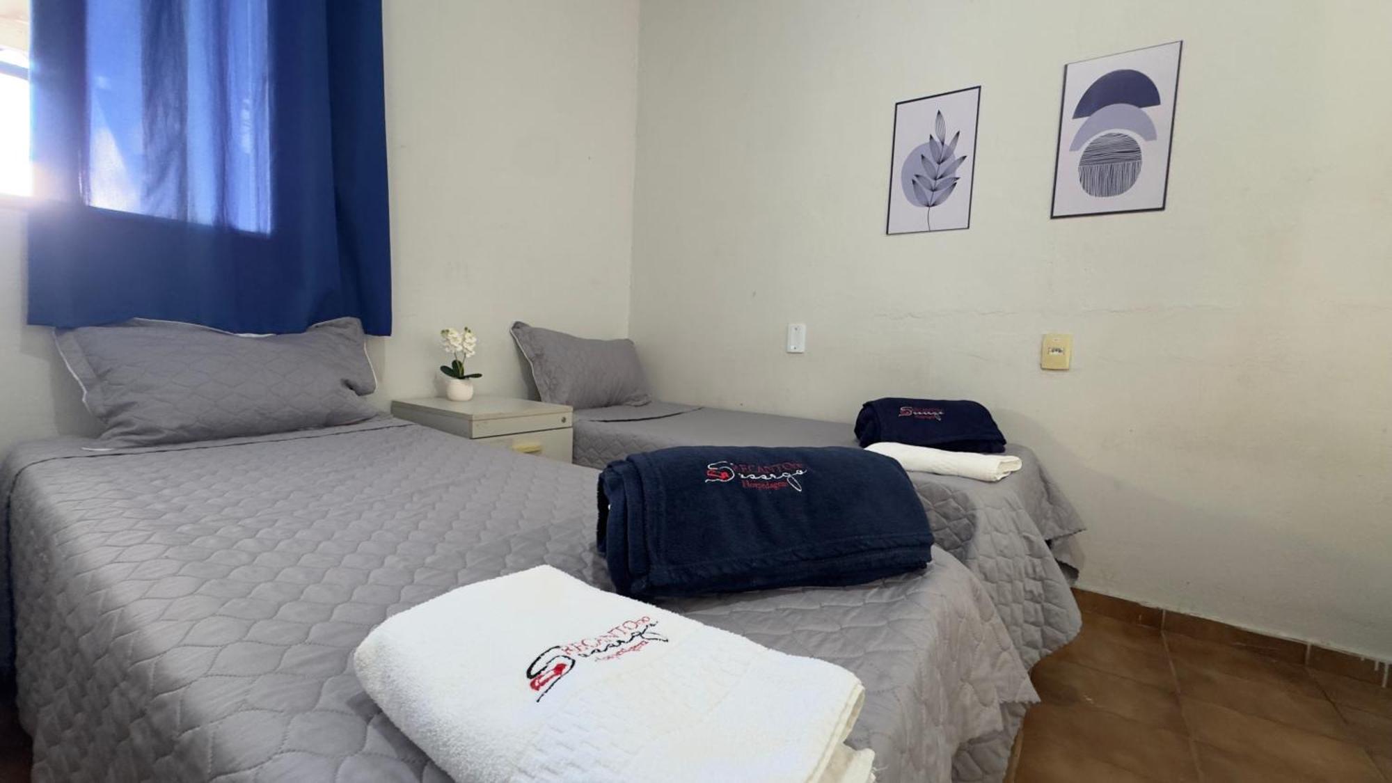 Uberlândia Casas De Temporadas - Hotel Recanto Do Sossego חדר תמונה